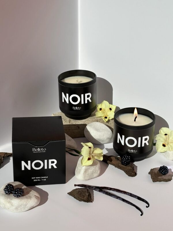 Vela Línea Noir 200gr